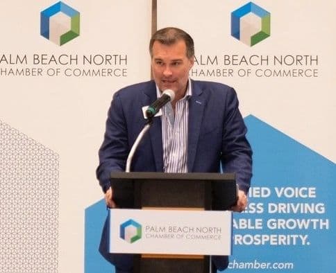 Alexander at the Chamber of Commerce